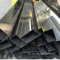 ASTM 316 tubería de acero ovalado